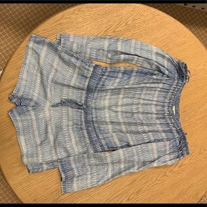 Off the shoulder romper